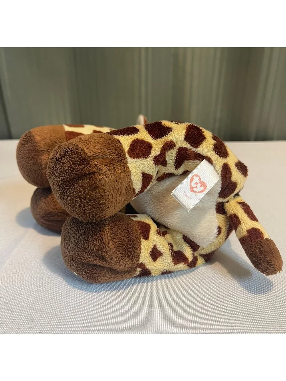 Rare Retired Ty Pluffies Tiptop the Giraffe Plush